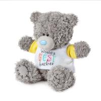 4" World's Best Teacher T Shirt Me To You Bear Extra Image 1 Preview